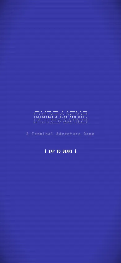 PHREAKING start screen on mobile