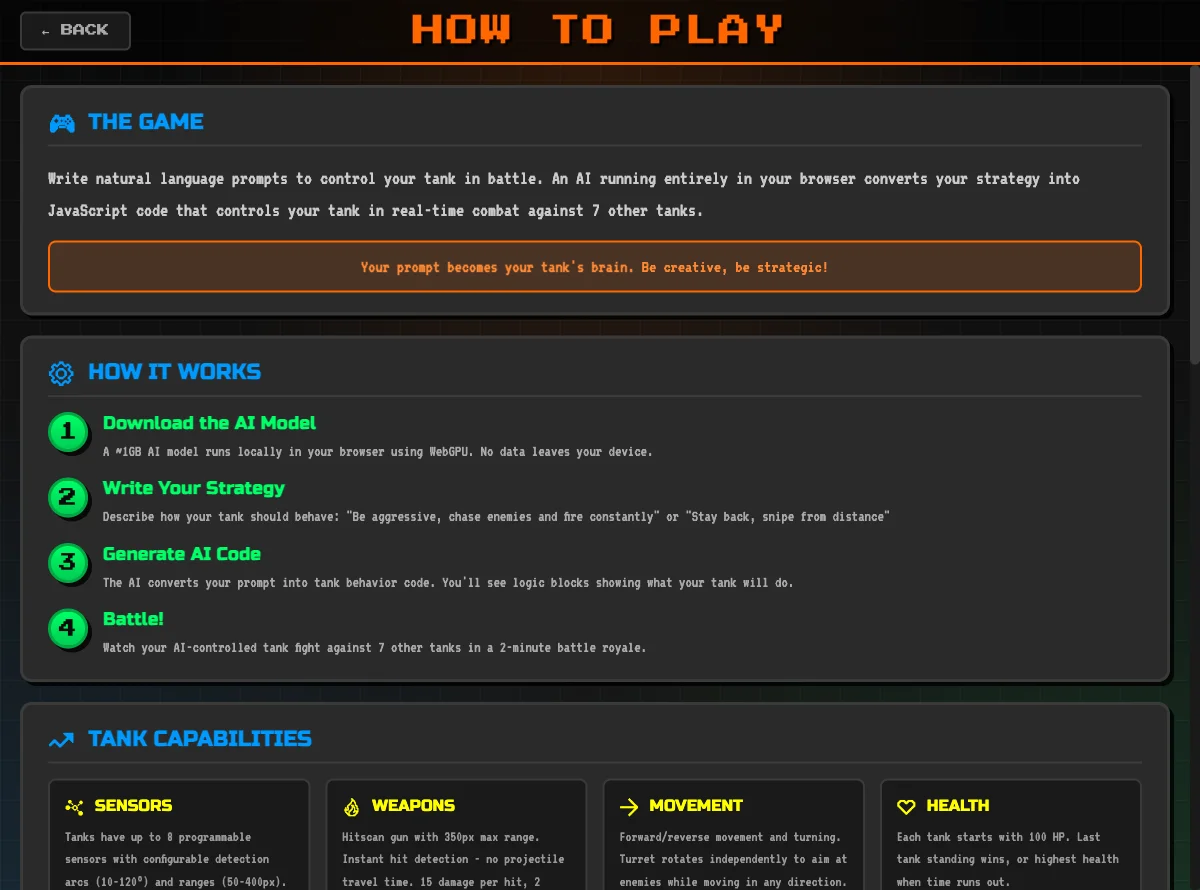 How to Play screen showing game mechanics and strategy tips